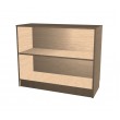 Credenza Open Shelves